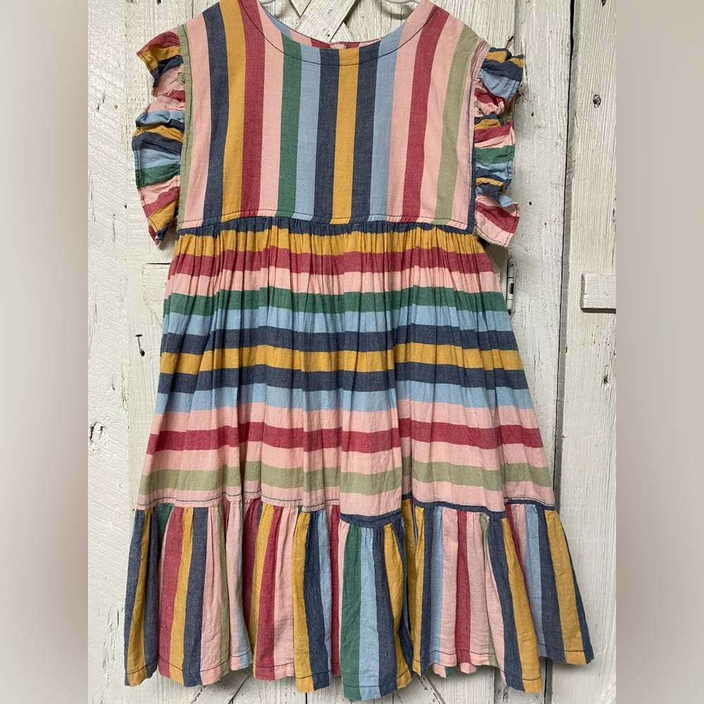 Pink chicken girls dress size 7